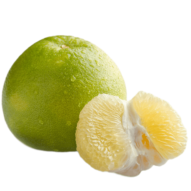 舒楠鲜生 泰国青柚 进口青皮白肉蜜柚大果 新鲜水果 青柚2个装（约4.5斤）